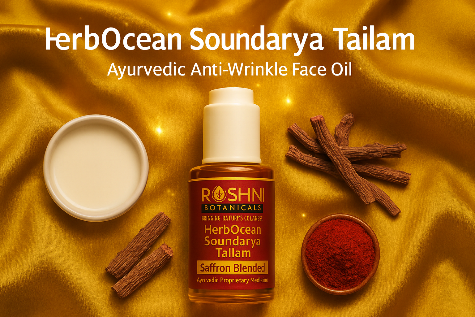 Beyond Skincare: Integrating HerbOcean Soundarya Tailam into Your Holistic Wellness Routine
